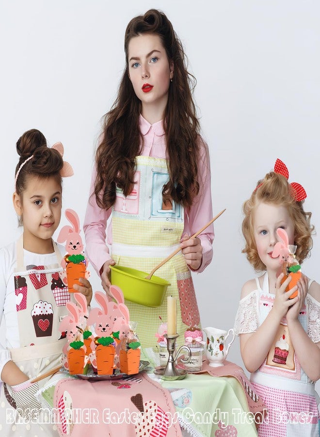 بيسماهير مجموعة علب هدايا عيد الفصح من BASEMMAHER، ٢٠ قطعة، تتضمن علب حلوى على شكل أرنب وجزر وبسكويت وشوكولاتة، وسلة بيض ثلاثية الأبعاد على شكل أرنب، مثالية لحفلات الربيع، وحفلات عيد الفصح، وتزيين حفلات أعياد الميلاد، ومستلزمات التوزيعات. - Image 4